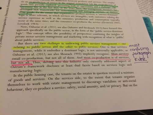 Highlighting and writing by hand