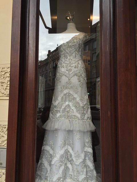 wedding dress, Prague