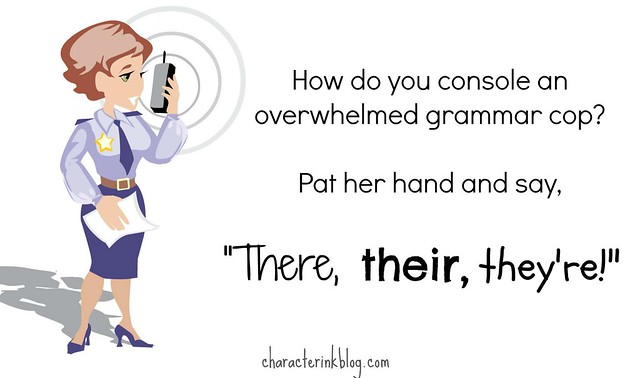 Grammar Cop: There, Their, and They're Quiz