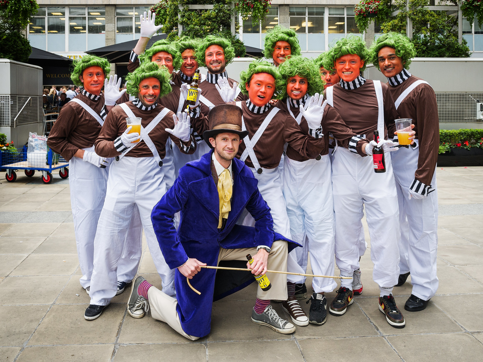 Mr Wonka and friends