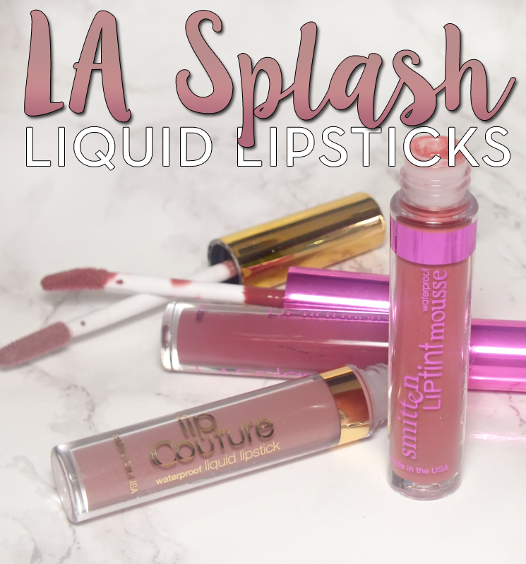 LA Splash liquid lipsticks (2)
