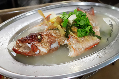 10 Beng Hiang - Steamed Fish