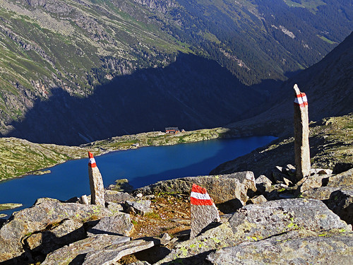 austria alps zillertalalps mountain hiking outdoor landscape trekking water lake valley