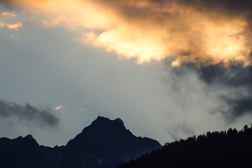 licht österreich europa himmel wolken berge landschaft gipfelkreuz gipfel