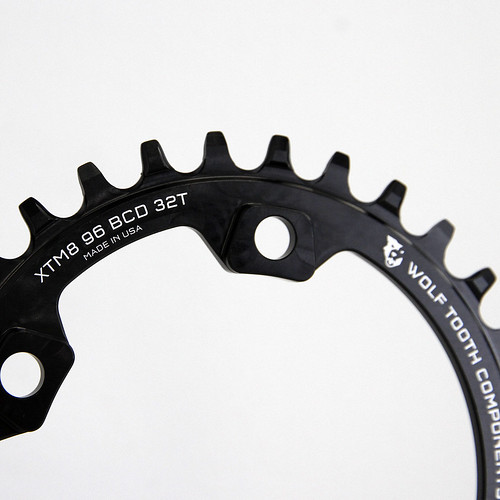 Wolf Tooth Components / Drop-Stop Chainring 96 mm BCD for Shimano XT M8000/ウルフトゥース ドロップストップ チェーンリング /