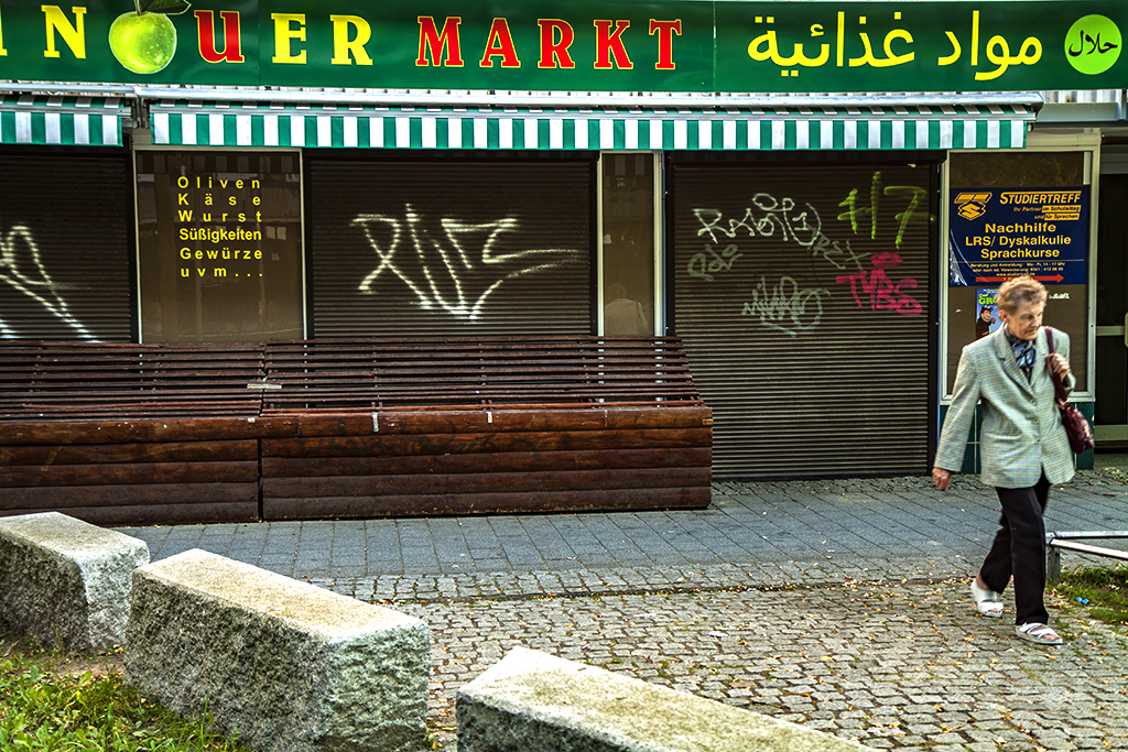 Arabic supermarket in Grunau--Leipzig