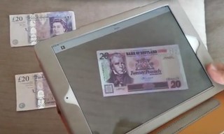 Trever Jones Scittish banknote app