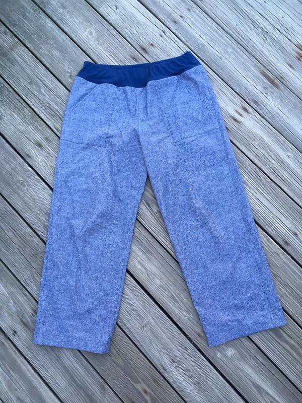 Simpicity 1020 linen/cotton pants