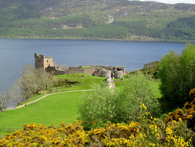 Urquhart Castle on Loch Ness