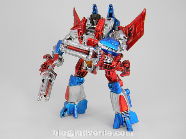 Transformers Starscream Deluxe - Generations Fall of Cybertron Custom - modo robot