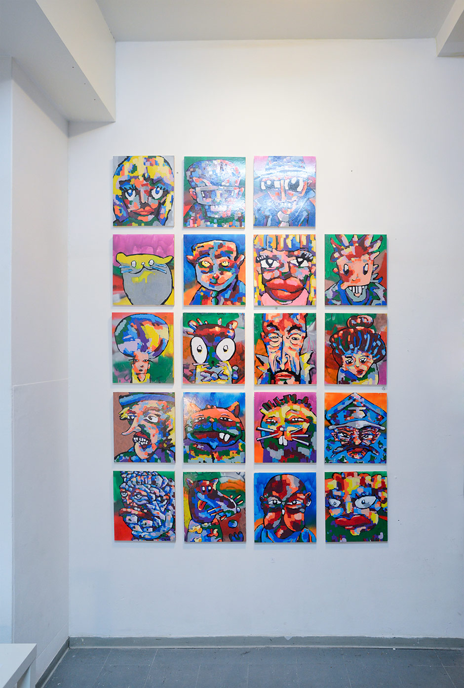 Petri Kulju's Art Show Opening at Galleria Kooma