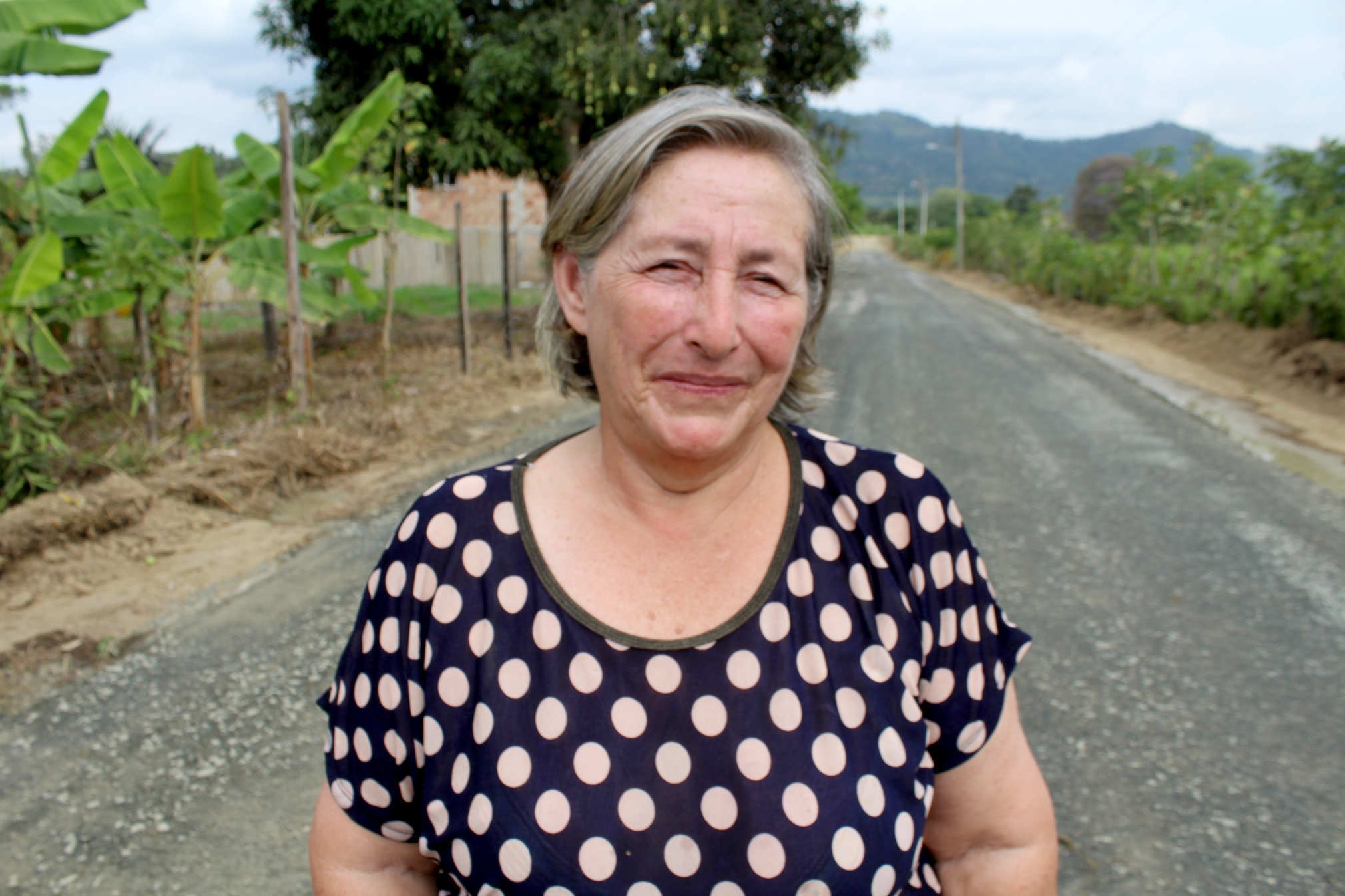 Sra. Mercedes García, presidenta de El Guabal