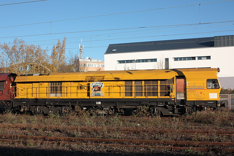 Train meuleur de rail 99 87 9127 502-2 / Hazebrouck