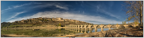 water rio river puente agua pueblo panoramic medieval leon panoramica segovia hdr reflejos castilla maderuelo