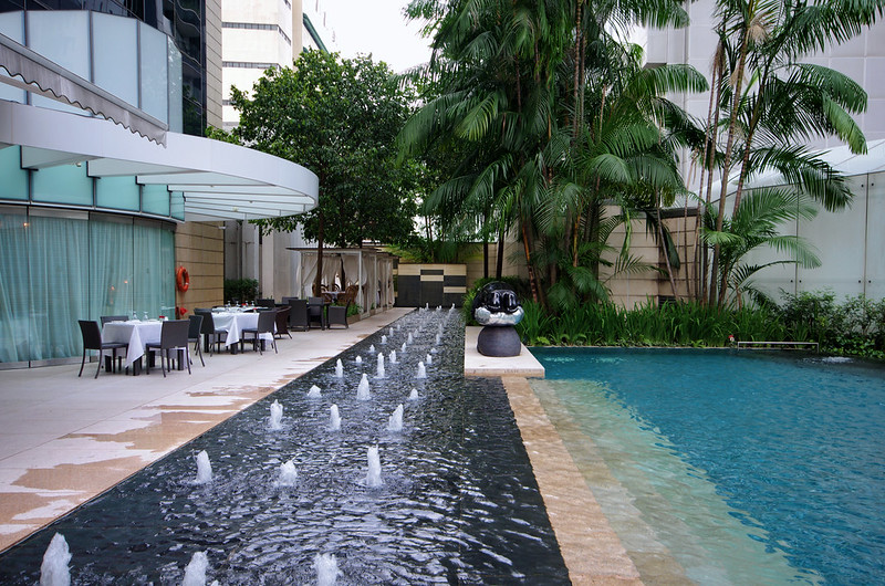 swimming pool - st. regis singapore