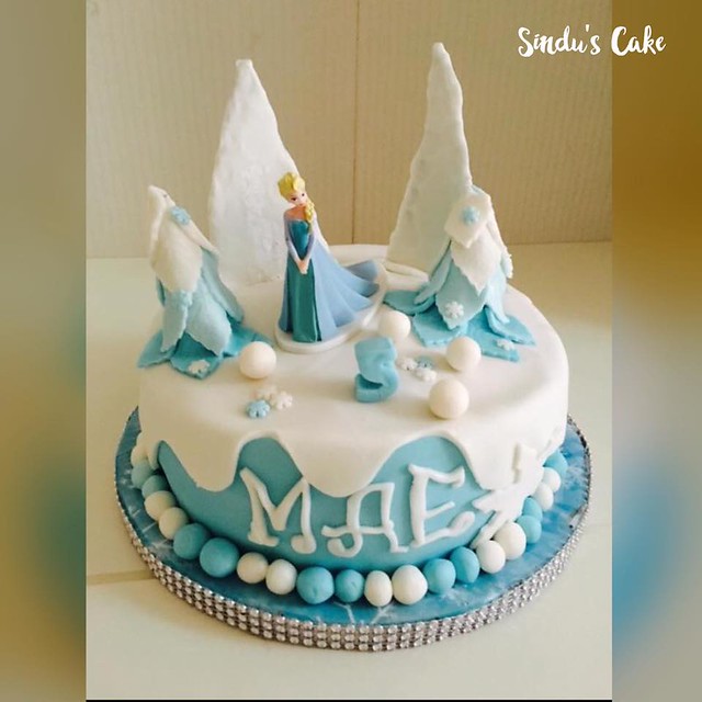 Frozen Cake by Sindu Raj of Sindu's Cake