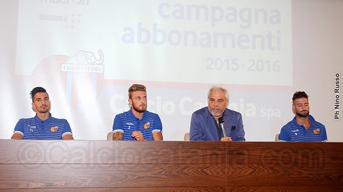 Il ds Pitino presenta Bacchetti, De Rossi e Calderini