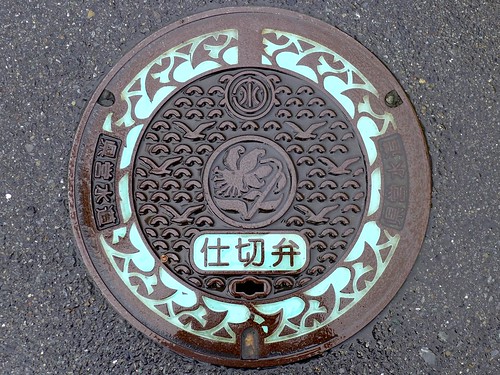 kanagawa manhole cover 2 （神奈川県のマンホール２）