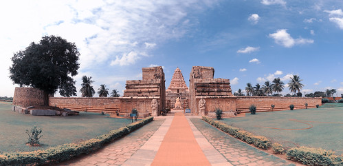 panorama architecture temple chola