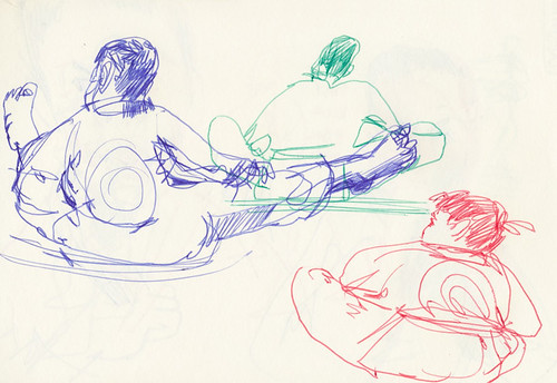 Sketchbook #91: Last page - My Life Drawing Class
