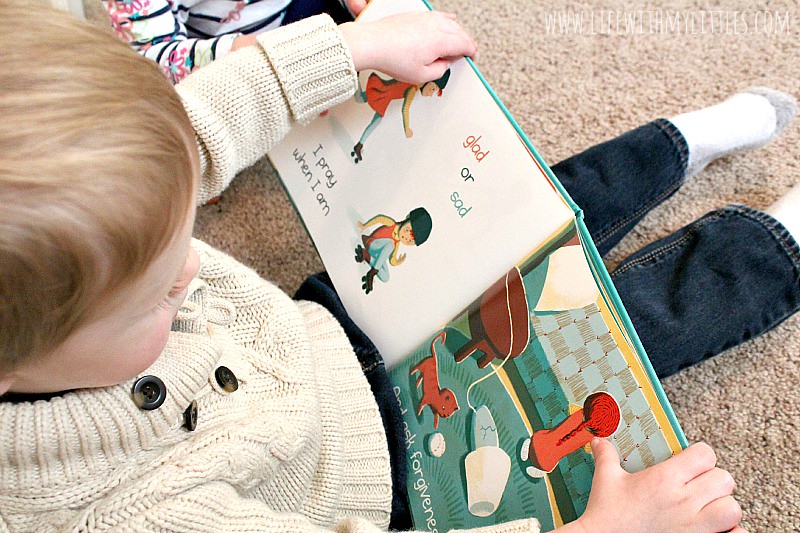 Great tips on how to teach your child to pray. It might seem like a daunting task, but these tips will definitely help! It's never too early to start! And I love the book she includes!