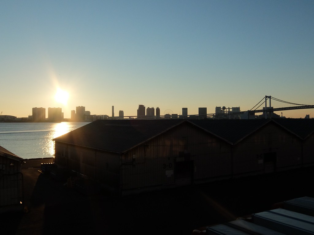 2016 New year in Tokyo Bayside, Japan