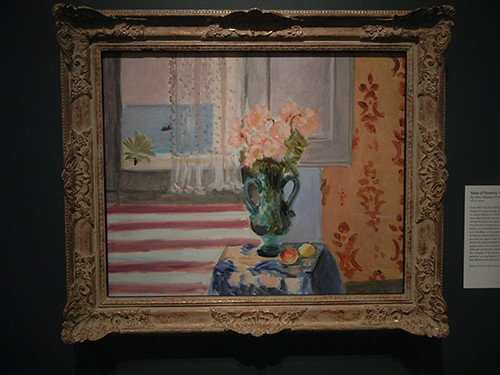 DSCN0987 _ Vase of flowers, Henri Matisse, Looking East, Asian Art Museum