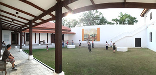 Ilocos Sur - Burgos National Museum courtyard
