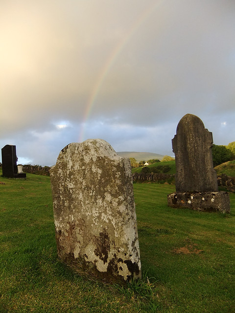 Rainbow in the Antrim Glens if Ireland