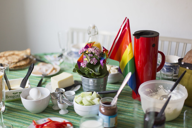 Champagnefrukost, Köpenhamn Pride och födelsedagsfest!