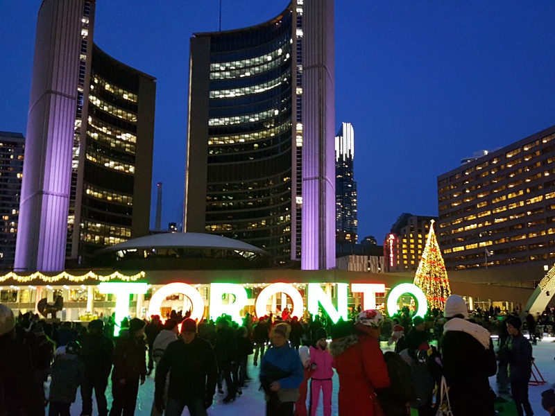 Toronto City Hall Christmas