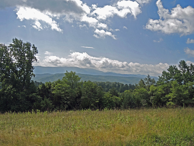The property features outstanding view of the Blue Ridge Mountains - - Help establish Natural Bridge State Park in Virginia