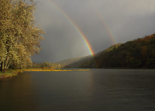 autumn fall river rainbow pennsylvania double allegheny tidioute nwpa pawilds tidioutepa
