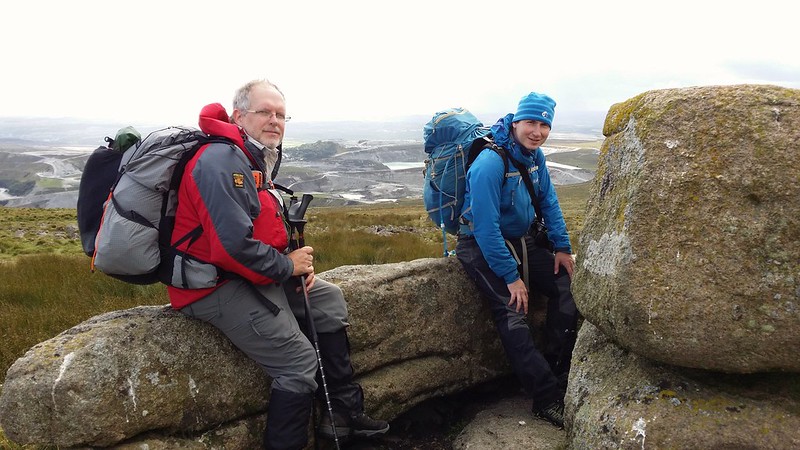 Taking five with @FlintyRich and @paulgbuck on Shell Top #sh