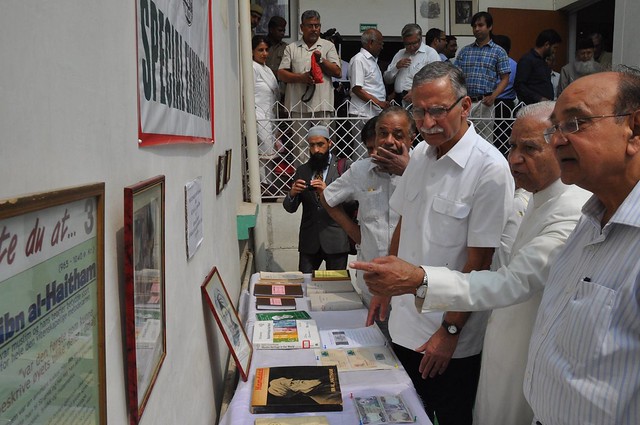 Exhibition of Books and other artiefacts related to Ibn Haytham extant at Ibn Sina Academy, Aligarh