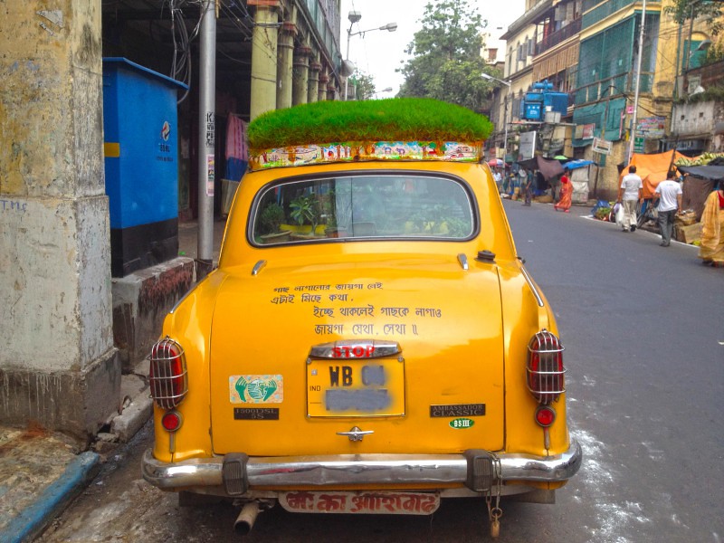 Bapi Green Taxi in Kolkata, India
