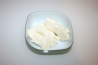 11 - Zutat Frischkäse / Ingredient cream cheese