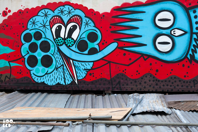 Hitting the Streets of Homerton with street artists Paul Insect, Dscreet, Malarko & David Shillinglaw