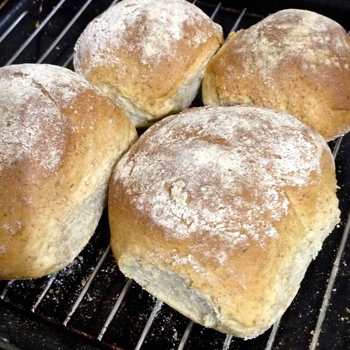 Bakers kiss. Homemade bread rolls. 🍞😘😊