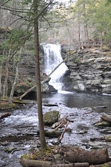 Waterfall on Dingmans Creek