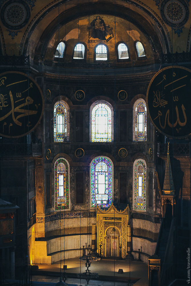 Inside Ayasofya Museum / Внутри Собора Святой Софии, Стамбул