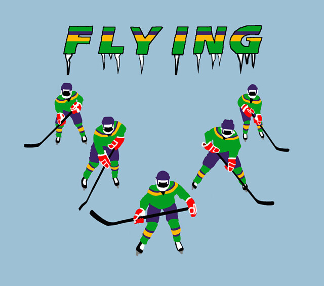 Flying V - Shirt Print Design by MrTWilson