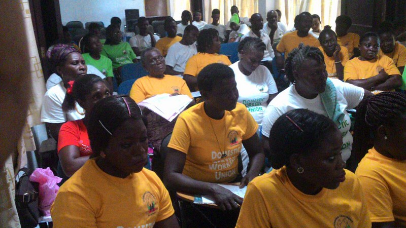 2015-11-26 Ghana: Awareness creation seminar for domestic workers