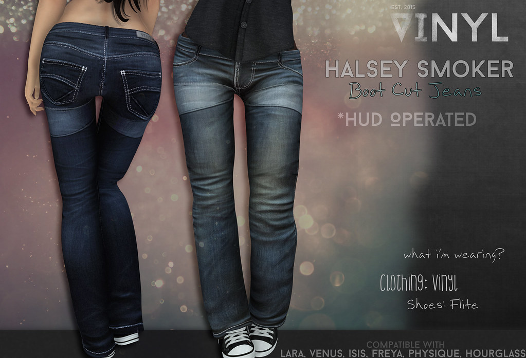 Halsey Smoker Jeans Poster