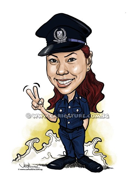 Siti digital caricature for Property Guru (watermarked)