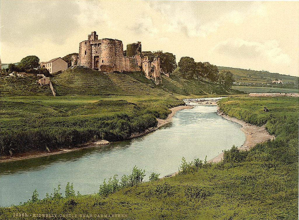 Kidwelly Castle, Carmarthen, Wales