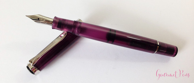 Review Pelikan M205 Classic Amethyst Fountain Pen @AppelboomLaren (10)