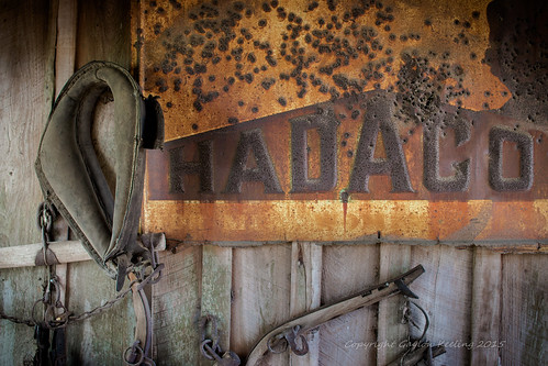 old geotagged rust decay signage americana farmequipment hadacol