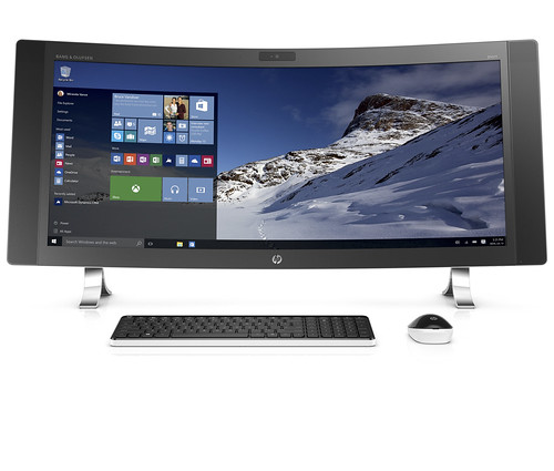 HP ENVY Curved All-in-One_center facing