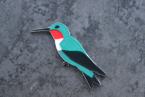 3D Printing - Birds - Ruby-Throated Hummingbird